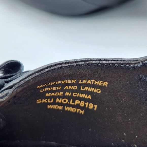 Peerage Sammy 2 Women's Wide Width 8.5 Slingback Low Heel Leather Dress Shoes - Picture 5 of 9